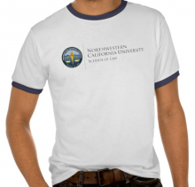 NWCU Law Mens Ringer T-Shirt, Color